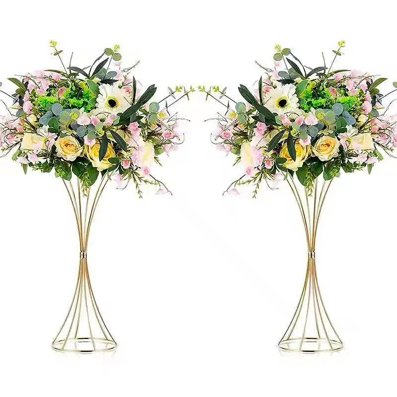 Brandnew 2 Pcs Vases for Wedding Centerpieces, Gold, 50 cm thumbnail