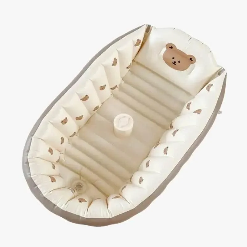 Brandnew Inflatable baby bathtub for 0-36 months image indicator(4)