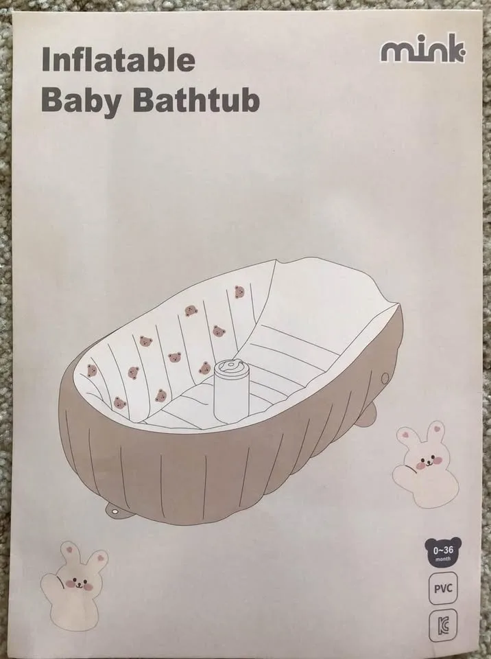 Brandnew Inflatable baby bathtub for 0-36 months image indicator(5)