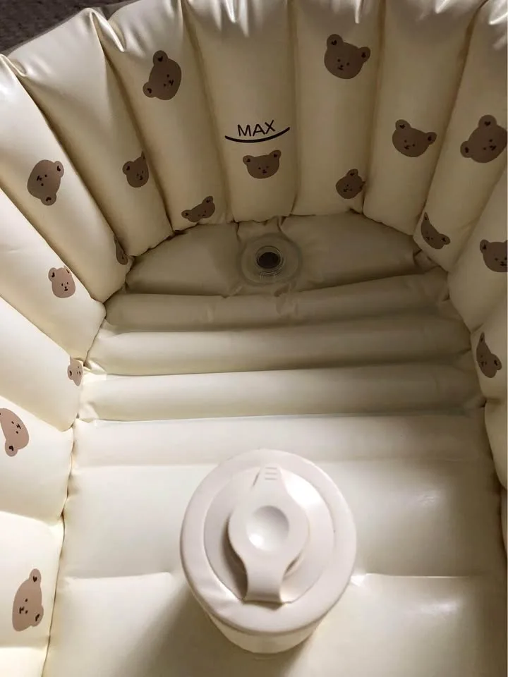 Brandnew Inflatable baby bathtub for 0-36 months image indicator(7)
