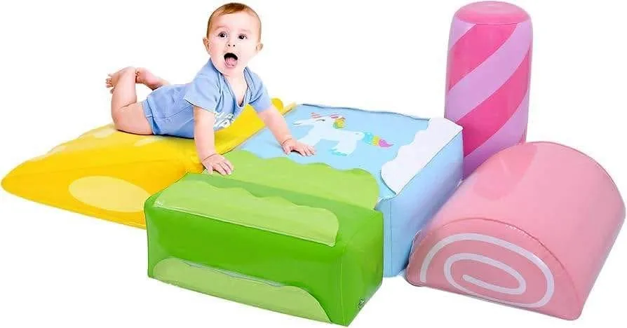 MAGIFIRE 5-Piece Inflatable Climb and Crawl Play Set thumbnail
