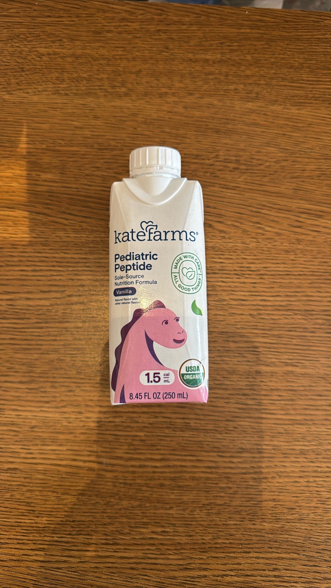 (12 Pack) Kate Farms Pediatric Peptide Vanilla