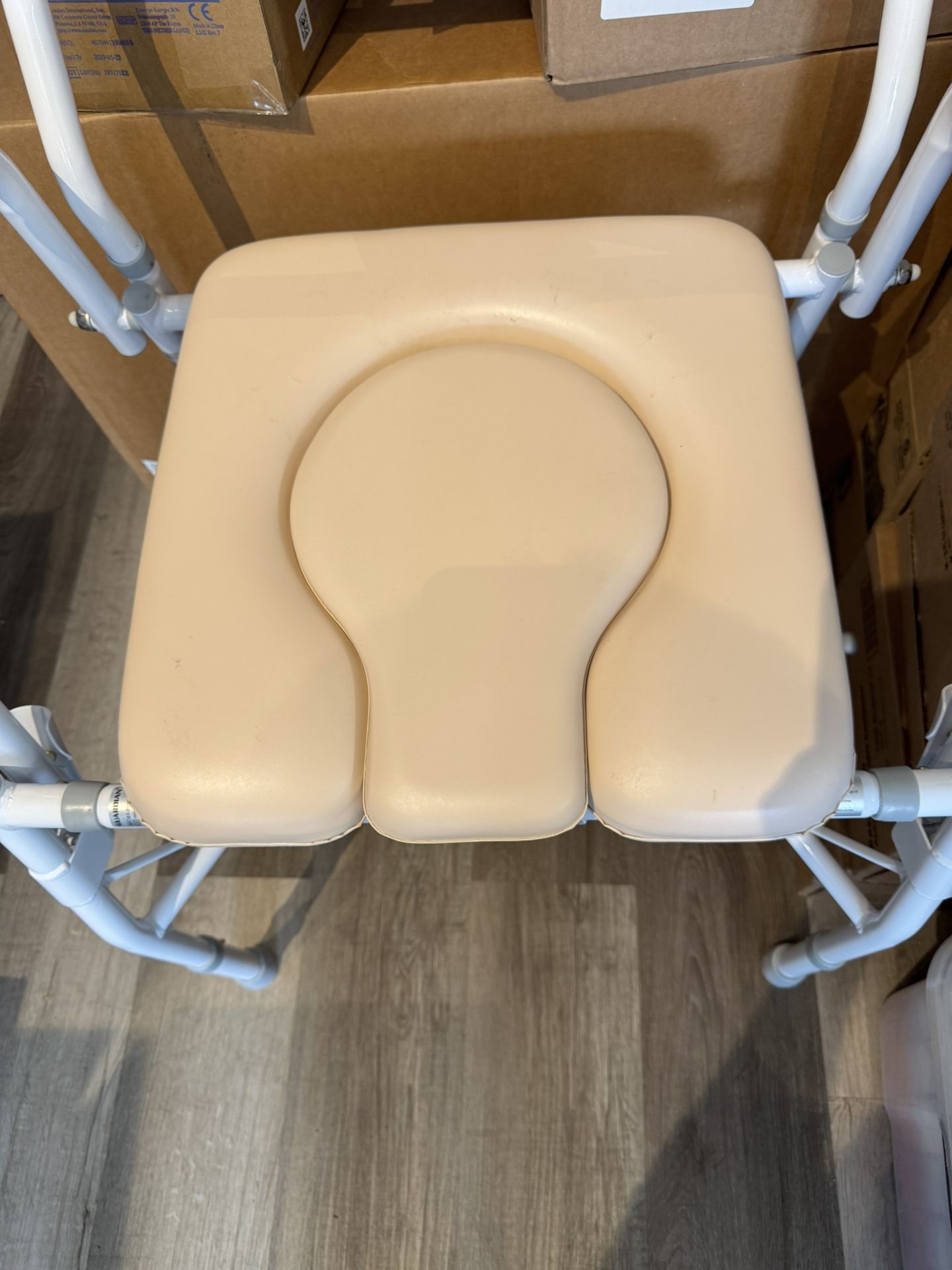 Steel Drop-Arm Commode G1-301DX1