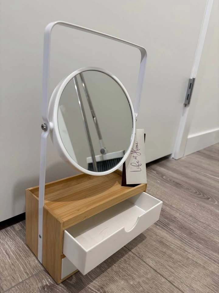 Life at Home Vanity Mirror with Storage - photo 2