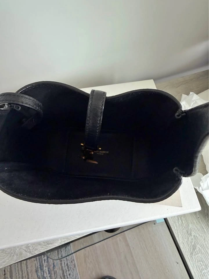 YSL LE 5 À 7 Supple Baby Grained Leather Bag