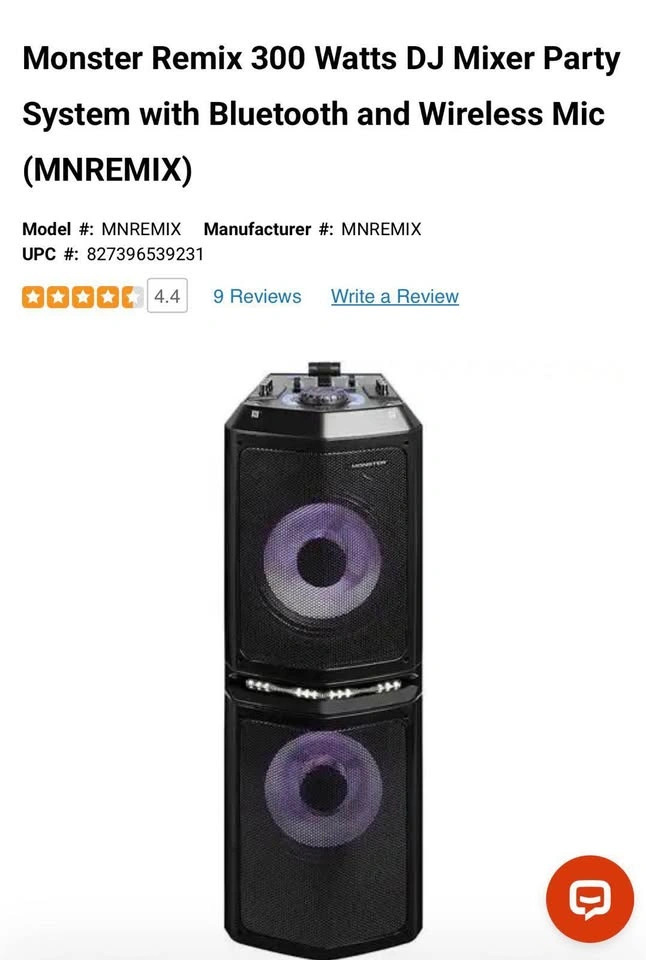 Party Speakers with Bluetooth Wireless Mic - photo 3