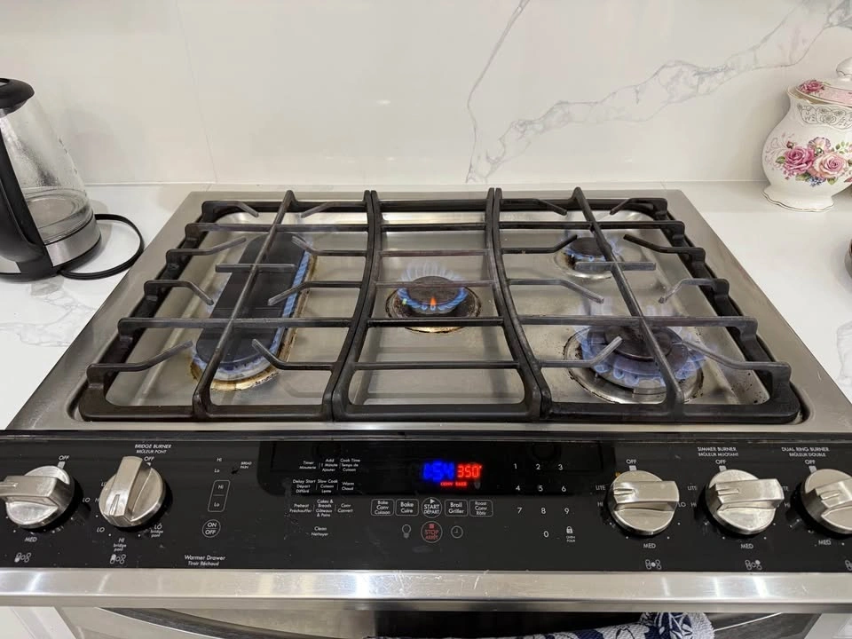 Kenmore Elite Stainless Steel 30" Gas Stove - photo 5