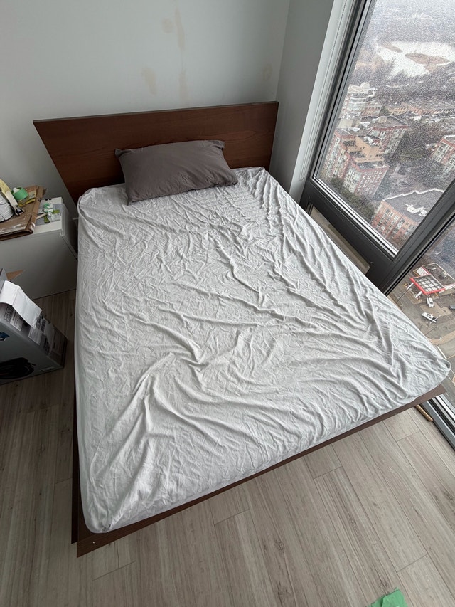 Queen Bed Frame with Drawers and Mattress - photo 4