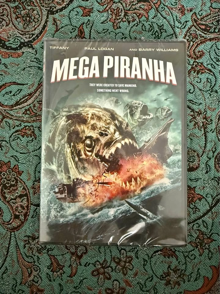 Mega Piranha DVD – Brand New & Factory Sealed!