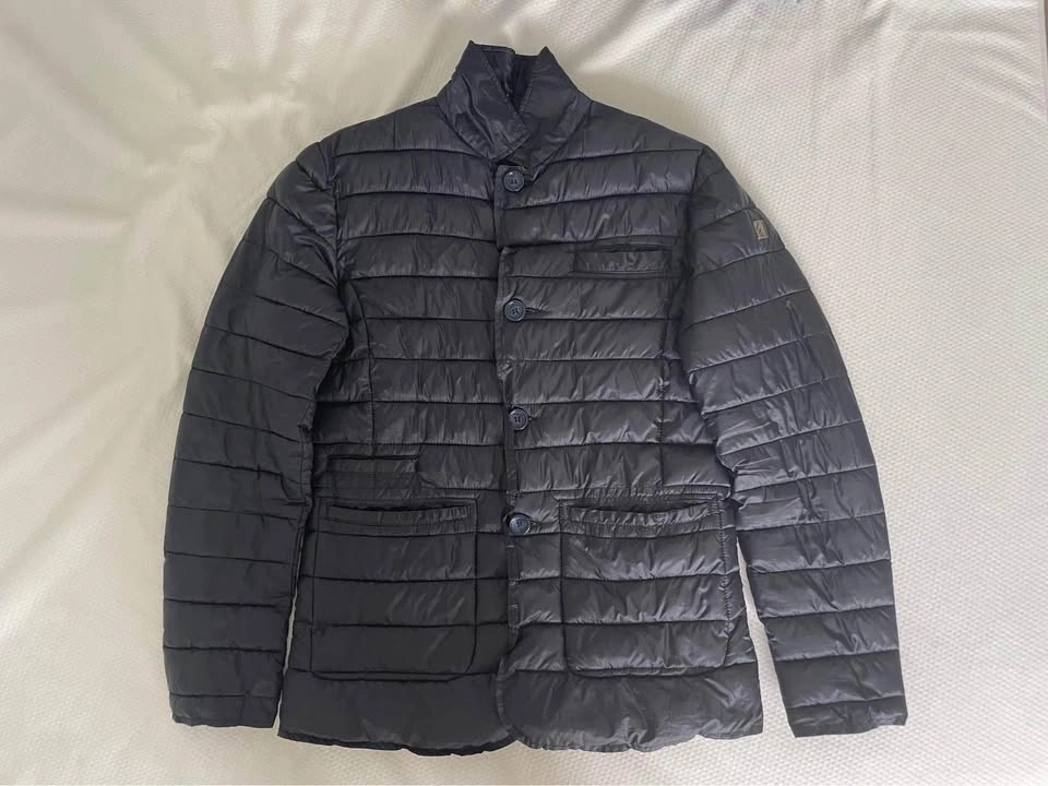 Dark blue puffer jacket - small - made in Italy