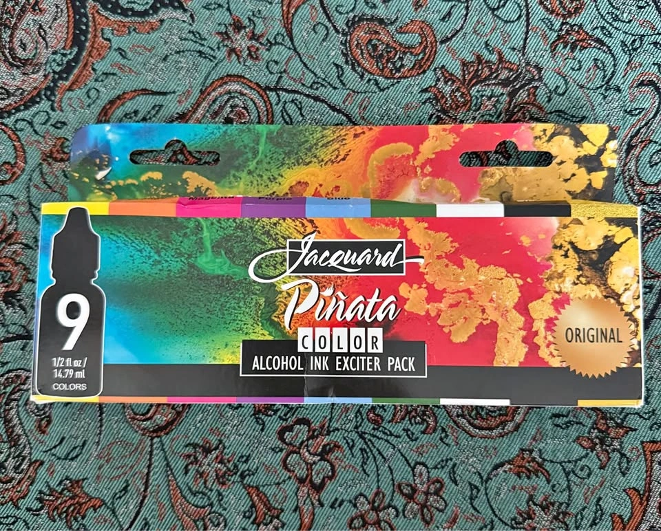 Jacquard Piñata Color Alcohol Ink Exciters Pack-9 Vibrant Colors