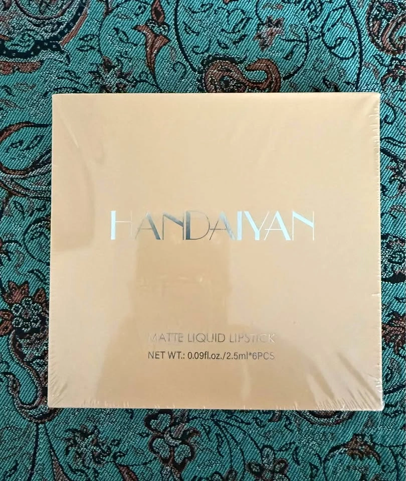 💄 BRAND NEW Handaiyan Matte Liquid Lipstick Set – 6 Pieces