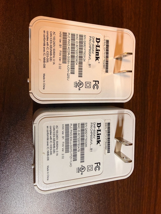 D-Link DHP-600AV Powerline Adapters - photo 3