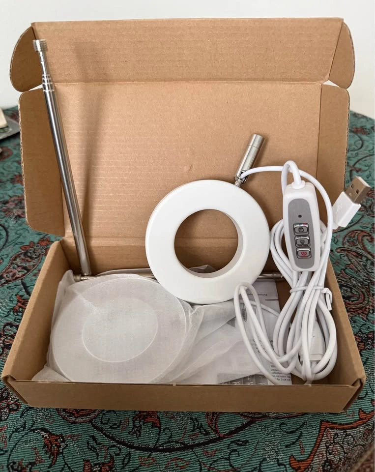 2x USB LED Ring Lights with Gooseneck - photo 2