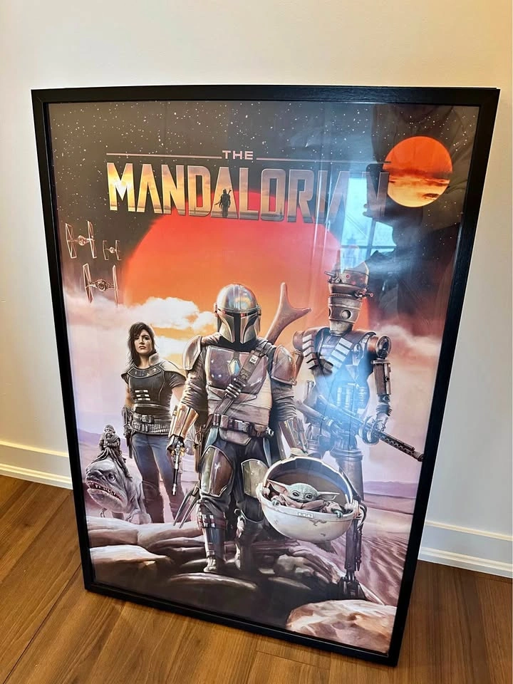 IKEA Frame - Star Wars Mandalorian Poster