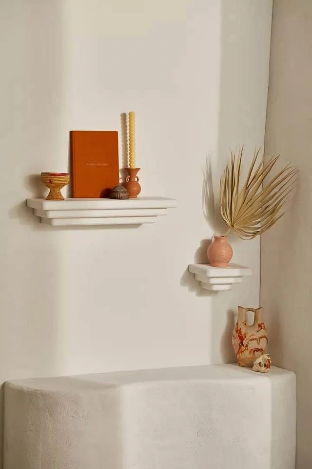 3 Isobel Stepped Wall Shelves - Large