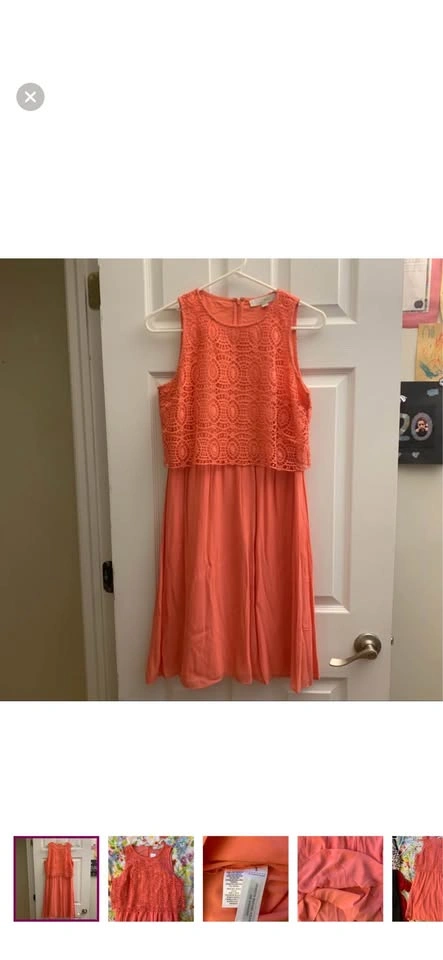 New Loft Peach Dress - photo 2