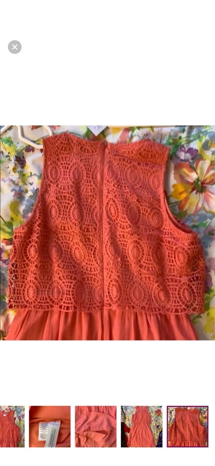 New Loft Peach Dress - photo 4