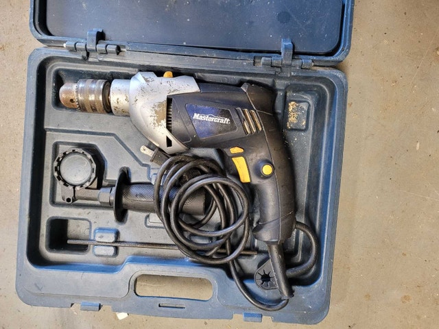 Mastercraft Corded Drill Kit