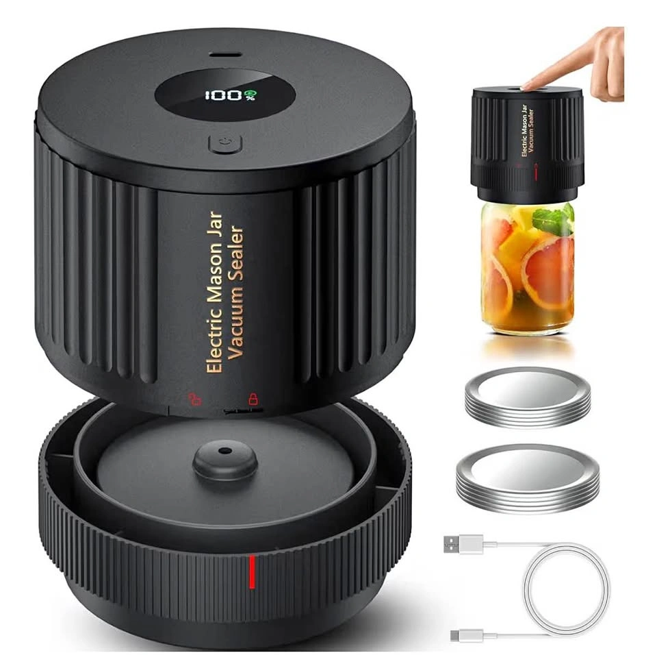 Electric Mason Jar Vacuum Sealer Kit