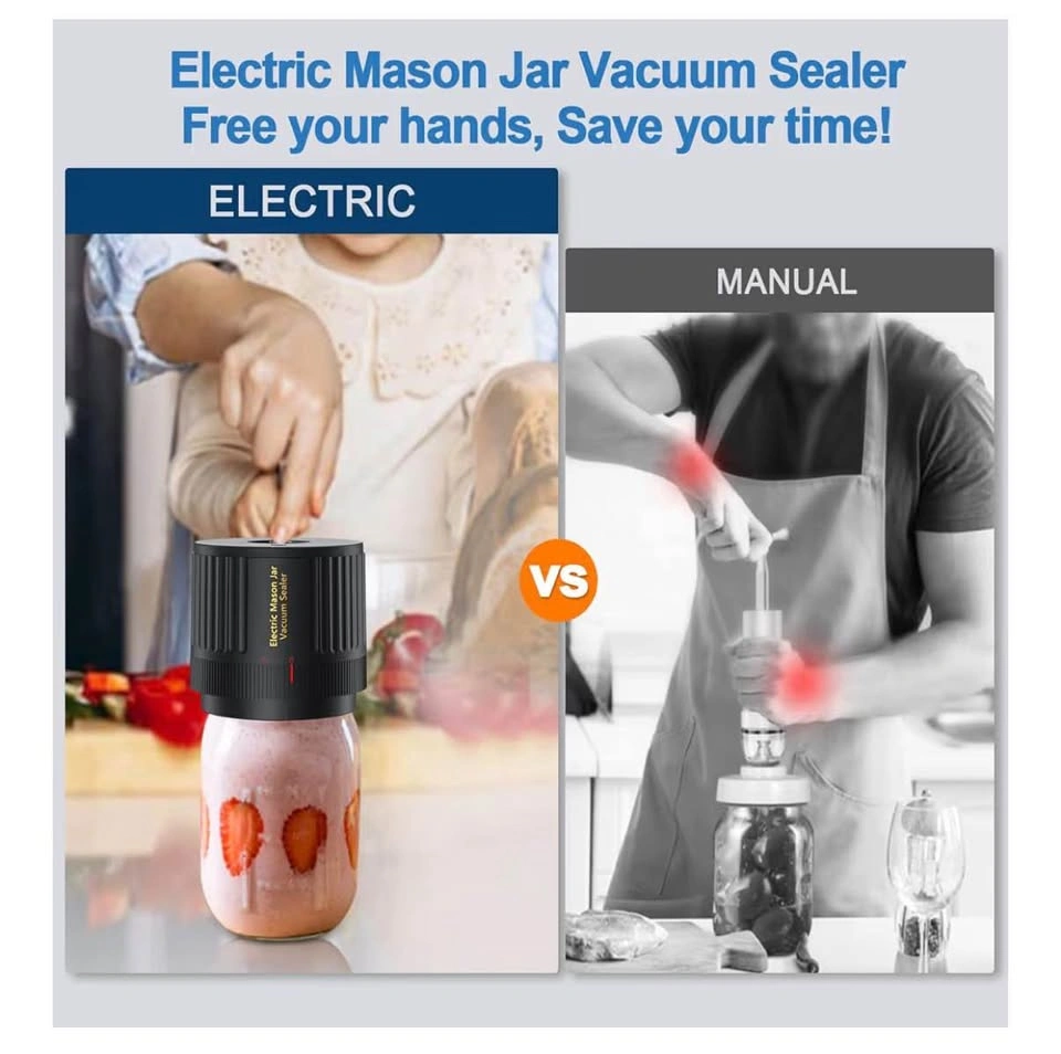 Electric Mason Jar Vacuum Sealer Kit - photo 3