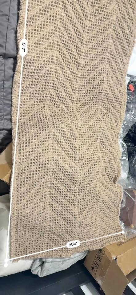 Washable Microfiber Non-Slip Bathtub Mat - Brown