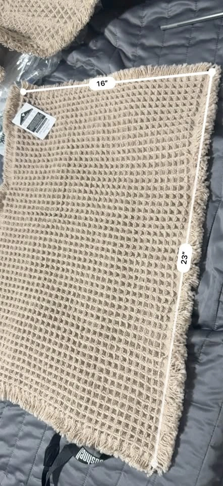 Washable Microfiber Non-Slip Bathtub Mat - Brown - photo 2