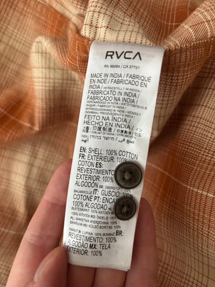 RVCA Mens Size M Long Sleeve - photo 5