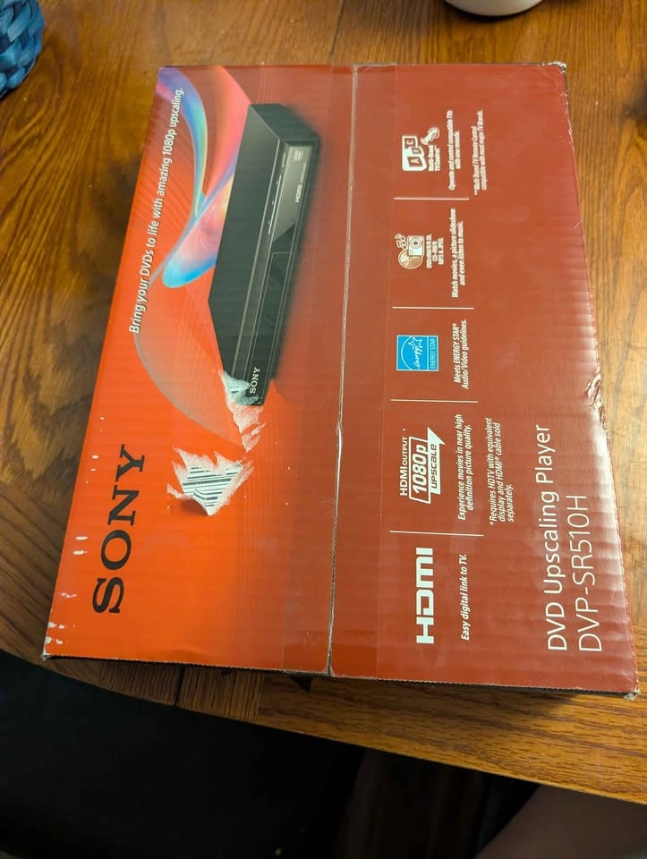 Sony DVD Upscaling Player DVP-SR510H 1080p Upscale HDMI - photo 4