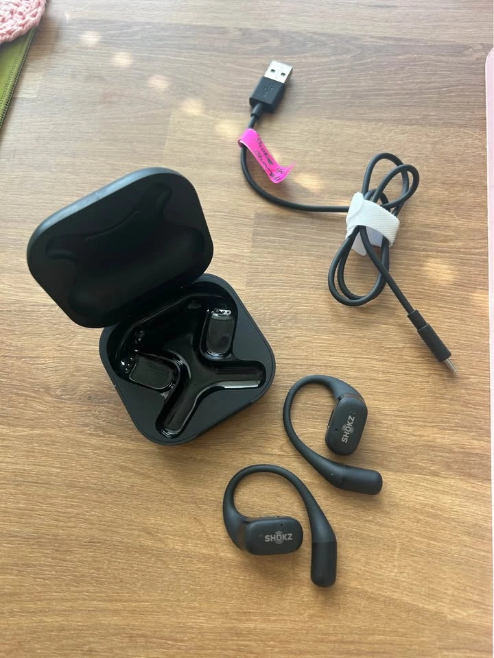 Shokz Open Fit Headphones Black - photo 3