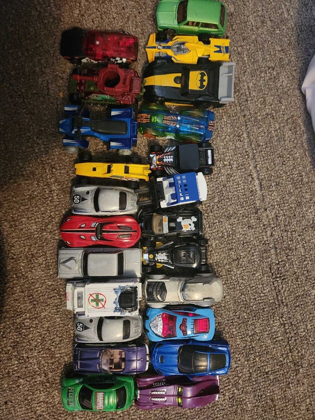 Assorted $10 Hot Wheels Cars