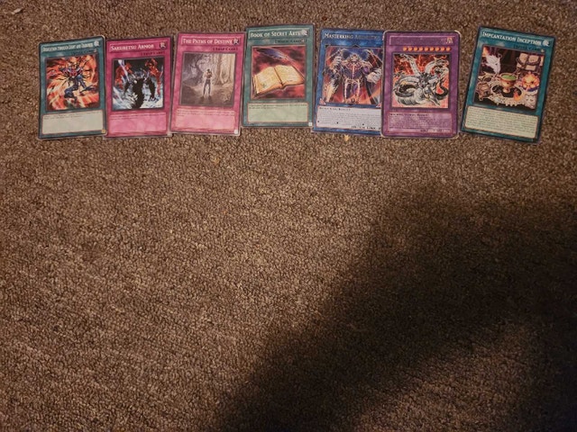 $0.50 Yu-Gi-Oh cards