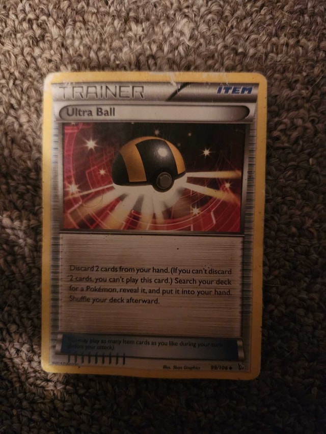 Ultra Ball Pokémon Card (2014 Set)
