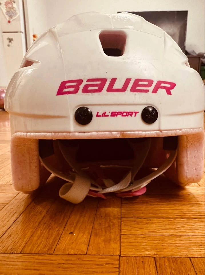 Girls Adjustable Ice Skates & Hockey Helmet - photo 5