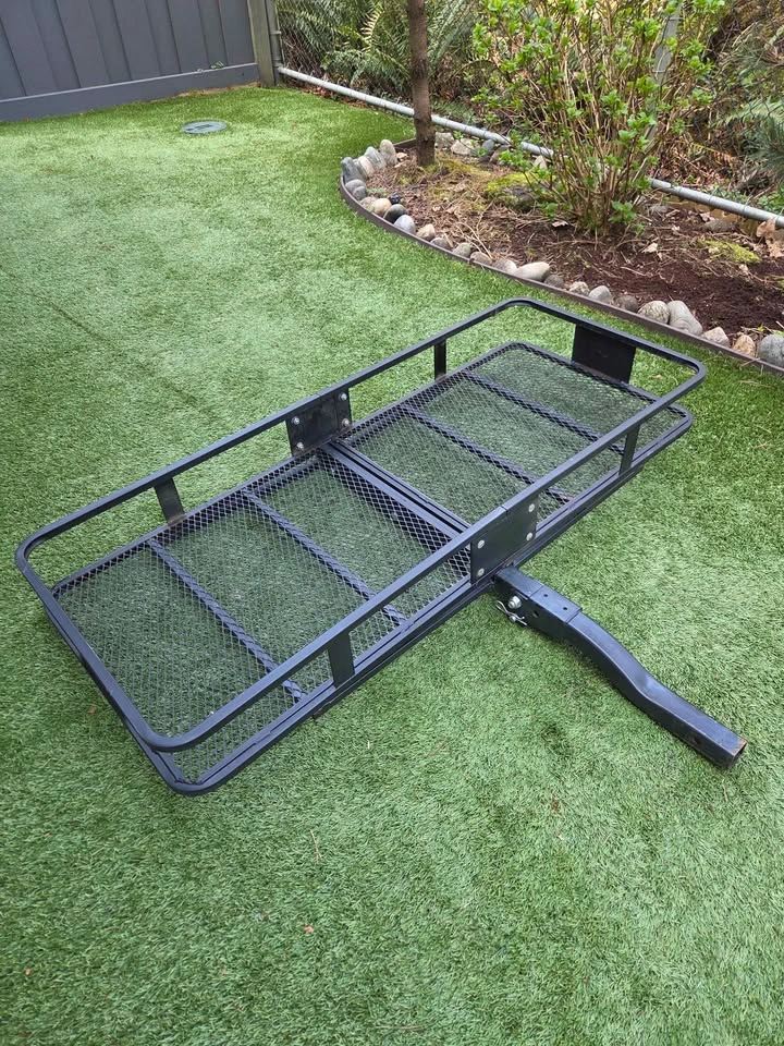CURT Basket Folding Trailer Hitch Cargo Carrier, 500 LBS Capacit - photo 2