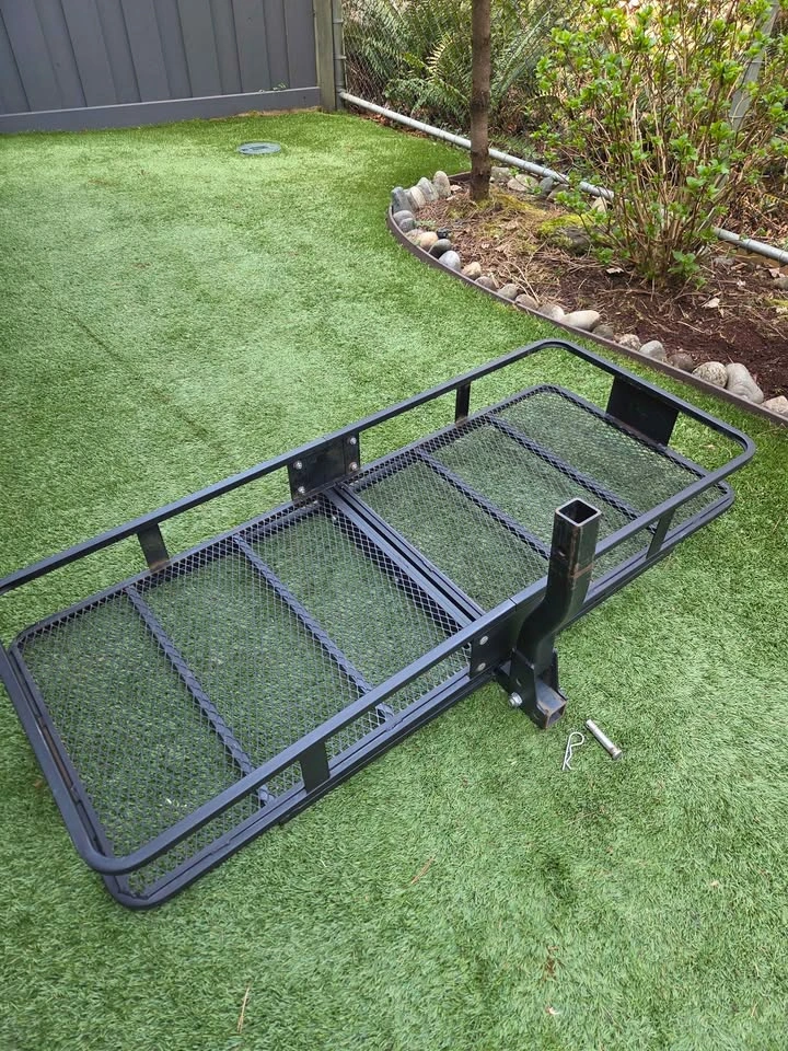 CURT Basket Folding Trailer Hitch Cargo Carrier, 500 LBS Capacit - photo 3