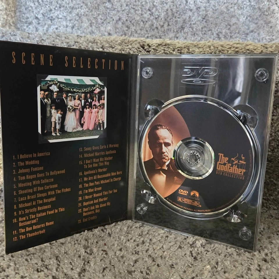 The Godfather 5 DVD Collection Set - photo 5