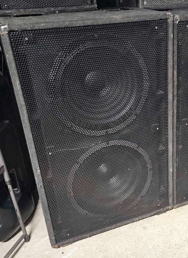 Yorkville Elite Double 18" Subwoofers (RCF Drivers)