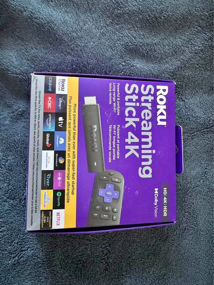 Roku Streaming Stick 4K - Dolby Vision - HDR10+