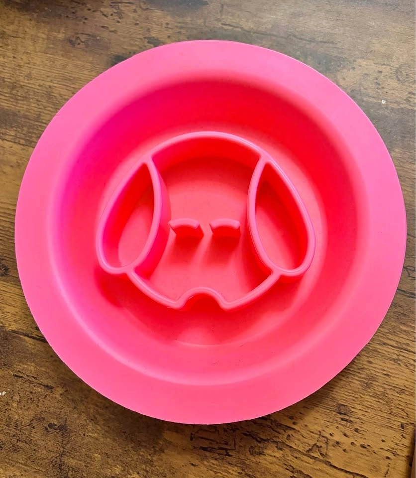 Pink Dog Slow Feeder & Lick Mat