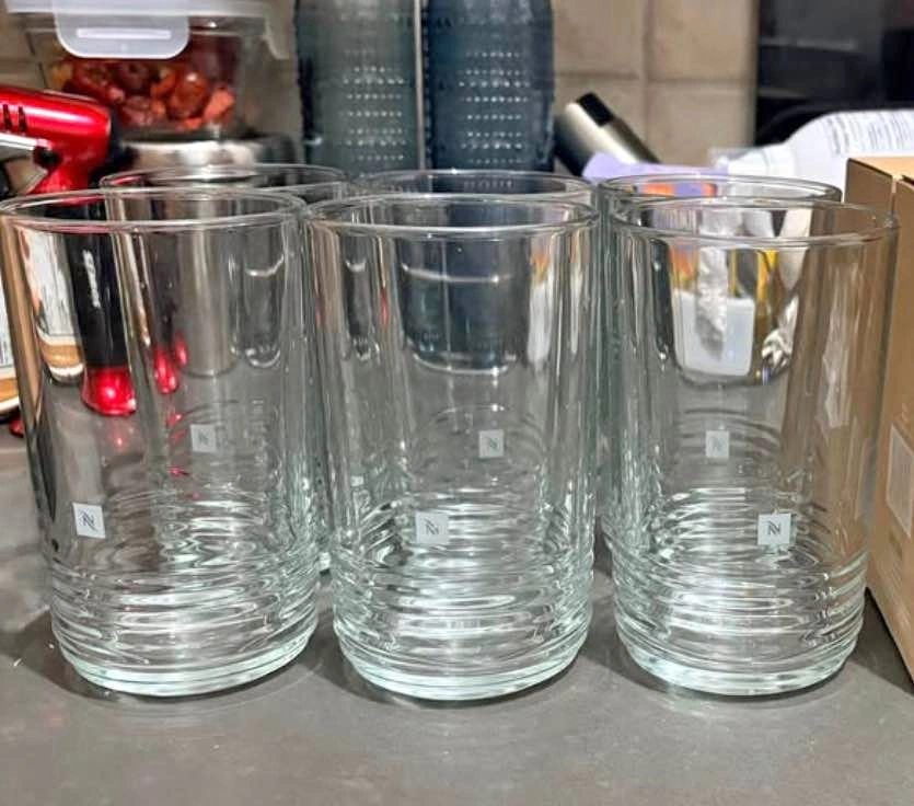 Nespresso Barista Recipe Glasses 480ml Set of 6
