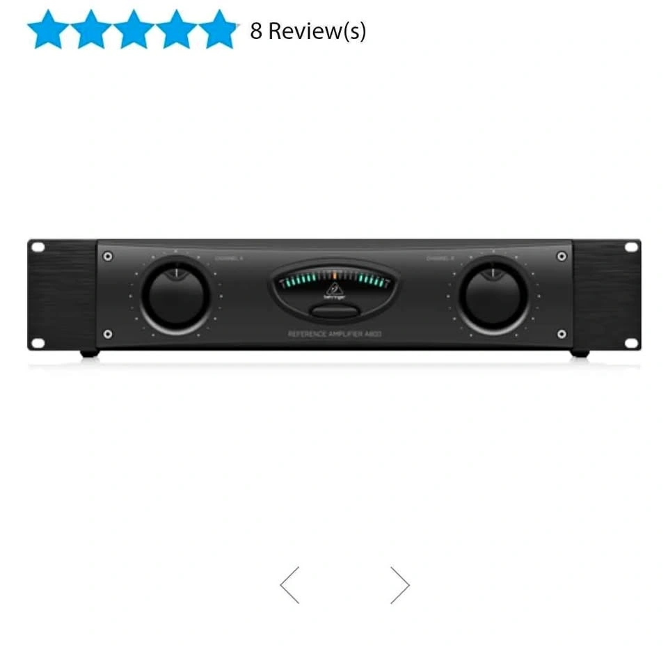 Behringer A800 Reference Amplifier