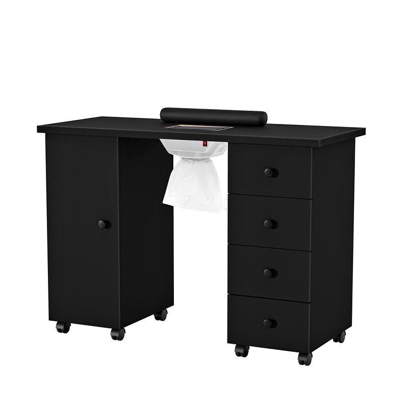 Omysalon Nail Manicure Table w/ Electric Dust Collector