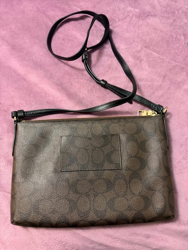 Coach Signature Crossbody Bag with Removable Pouch - photo 2