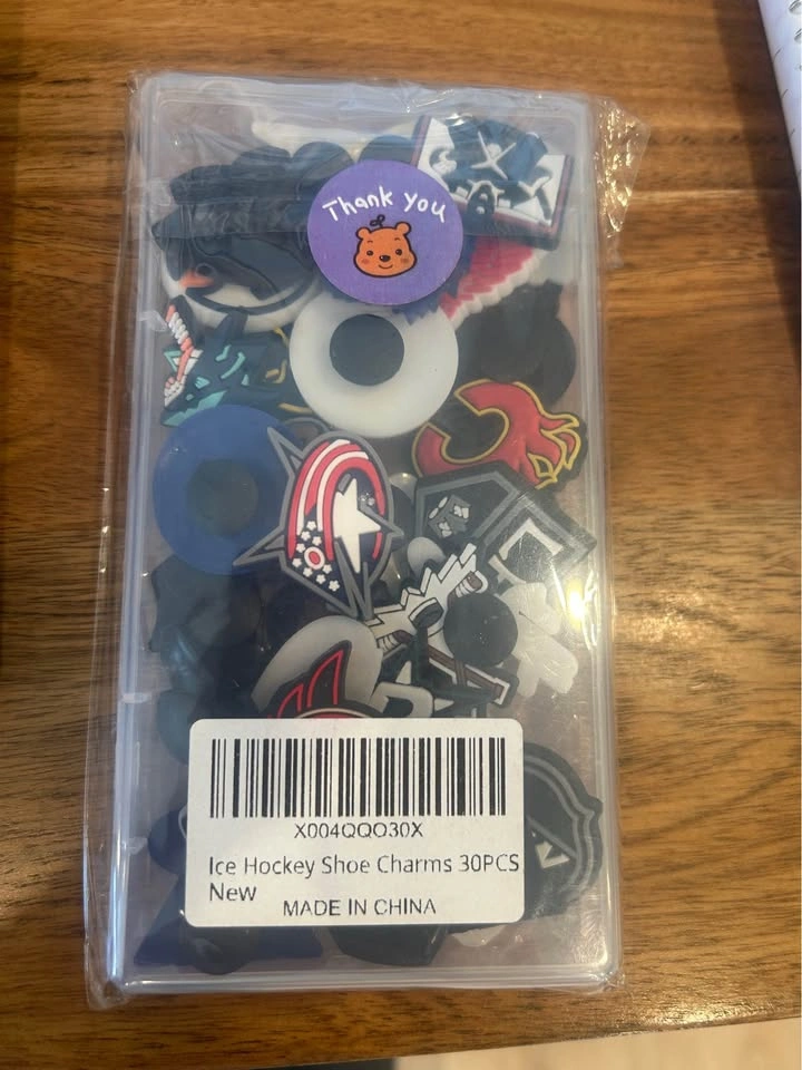 NHL Ice Hockey Shoe Charms 30PCS for Crocs Clogs - photo 2