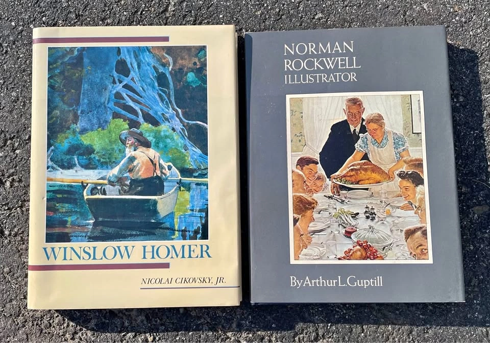 Norman Rockwell & Winslow Homer Illustrator Books