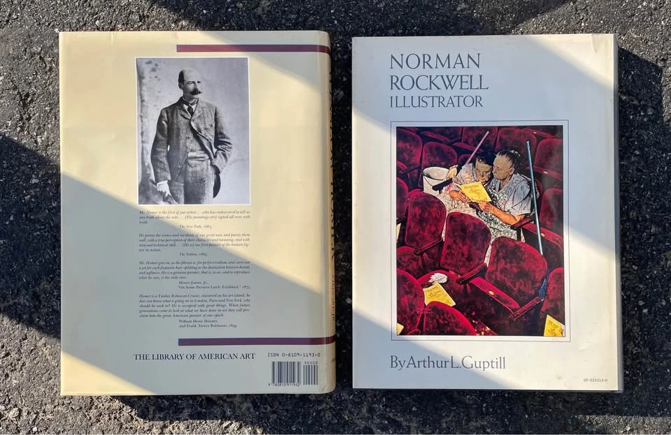 Norman Rockwell & Winslow Homer Illustrator Books - photo 2