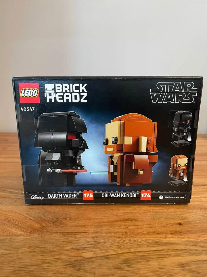 LEGO Brickheadz 40547 Star Wars Obi-Wan Kenobi & Darth Vader - photo 2
