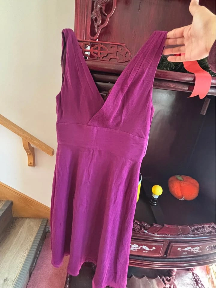 NWT J Crew Knee length silk dress size 4 - photo 2