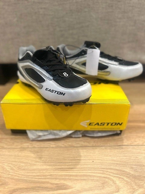 Easton Women's Softball / Baseball Cleats | Black & White - photo 2